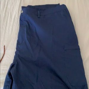 Advantage 3x navy blue scrub pants